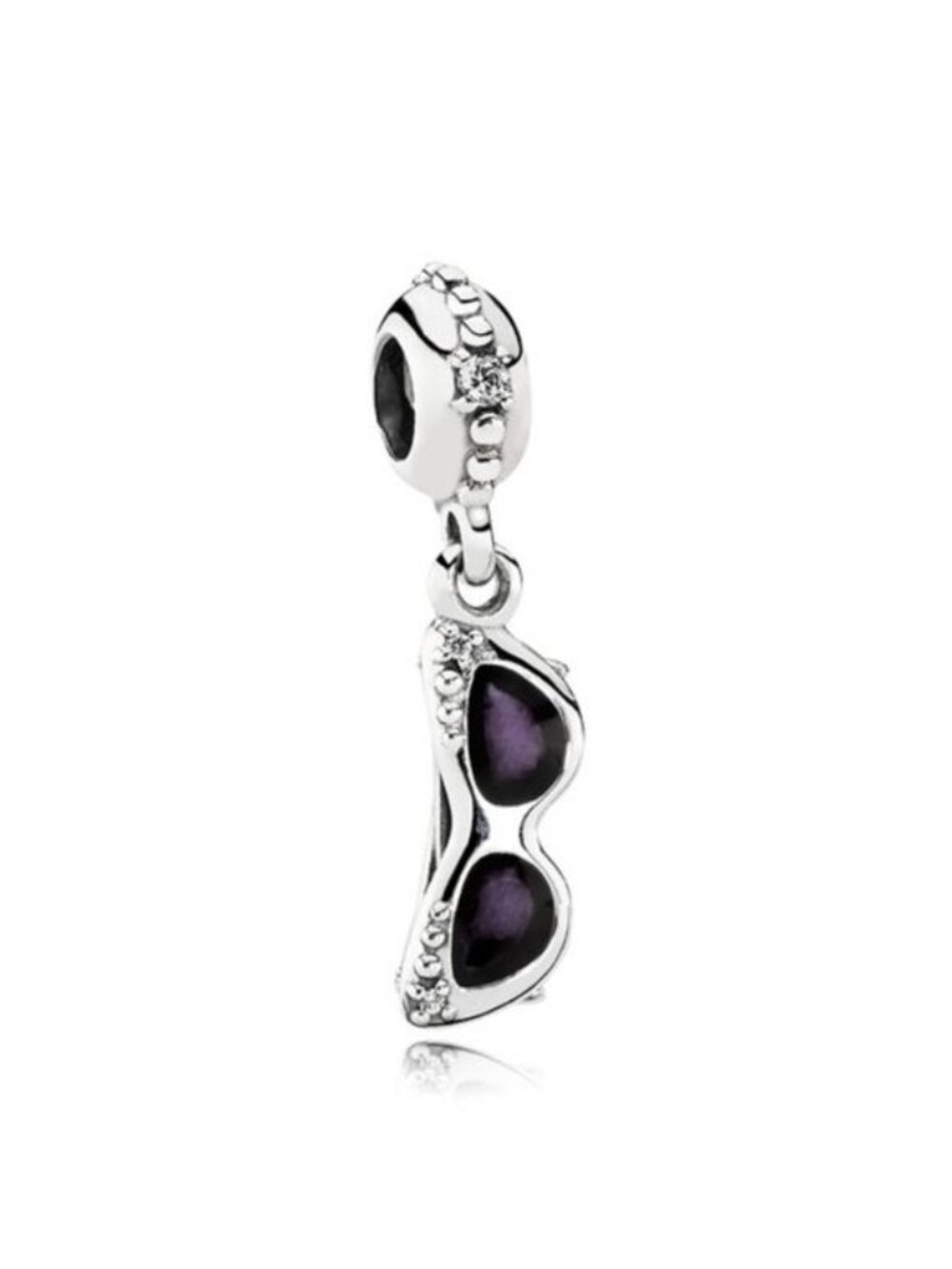 Pandora Retired S/s Sunshine Diva Sunglasses Travel Dangle Bead - 791148…